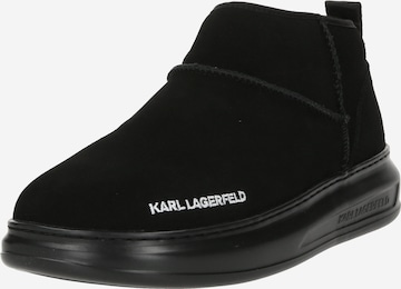 Karl Lagerfeld - Botim em preto: frente