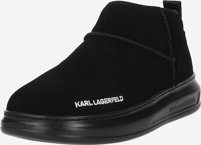 Karl Lagerfeld Bottines en noir / blanc, Vue avec produit