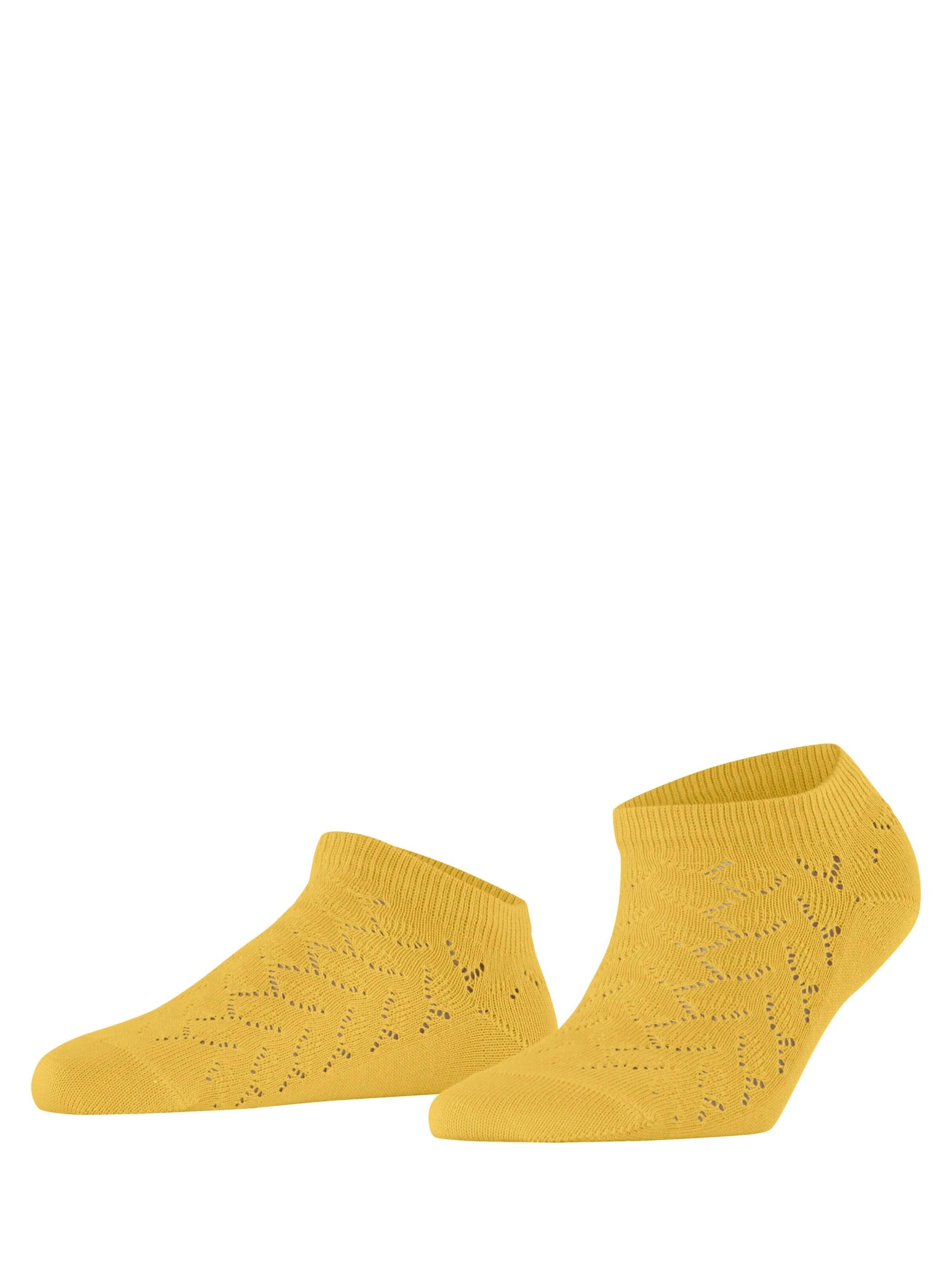 FALKE Ankle Socks 'Family Special Edition' in Yellow: front
