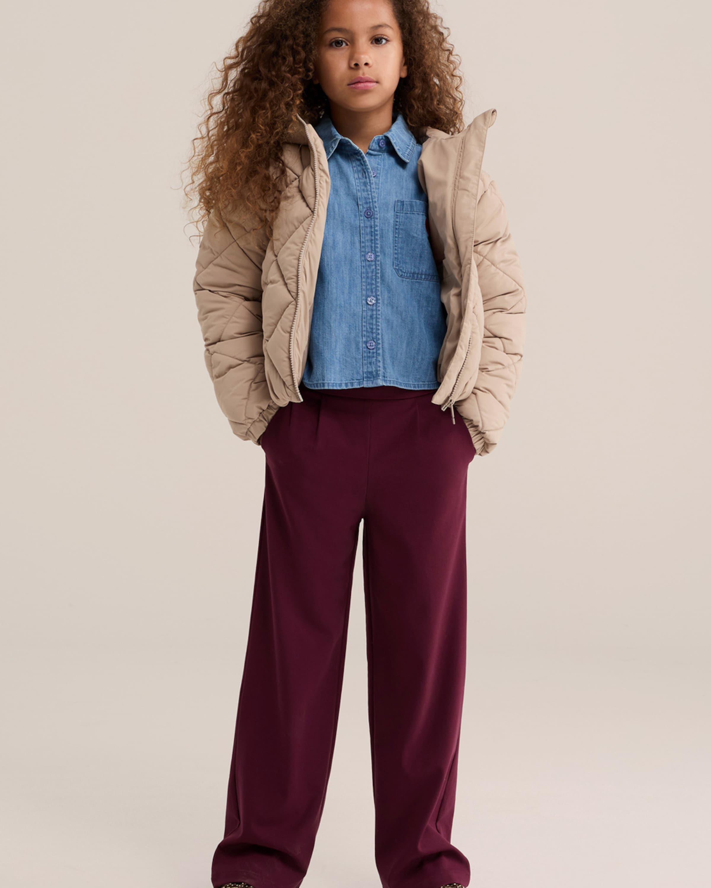 WE Fashion Winter jacket in Beige