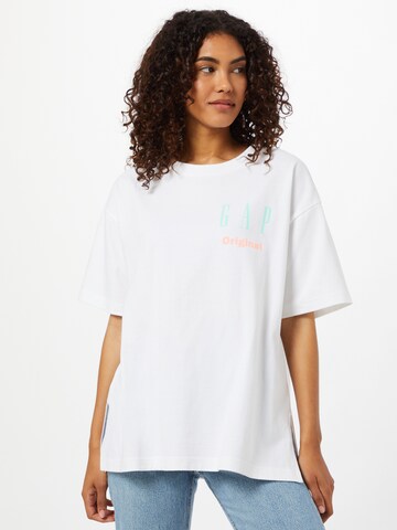 T-shirt GAP en blanc : devant