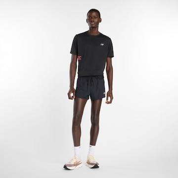 new balance Functioneel shirt in Zwart: voorkant
