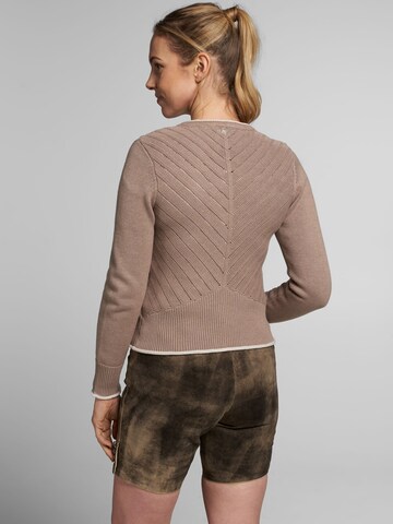 SPIETH & WENSKY Knit Cardigan 'Abby' in Grey