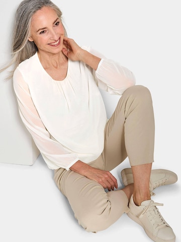 Goldner Blouse in White