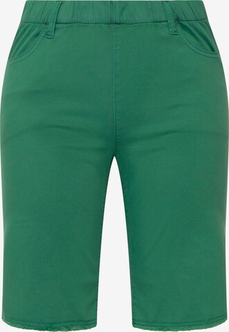 Ulla Popken Broek in Groen: voorkant