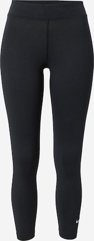 Nike Sportswear Skinny Legginsy 'Essential' w kolorze czarny: przód