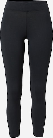 Skinny Leggings 'Essential' Nike Sportswear en noir : devant