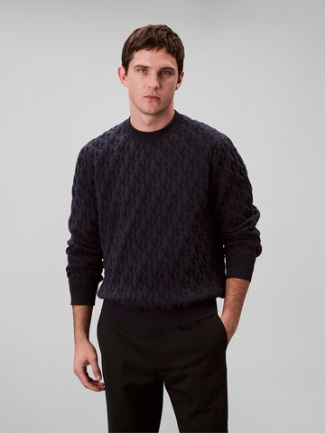 Calvin Klein Jeans Свитер в Синий: спереди
