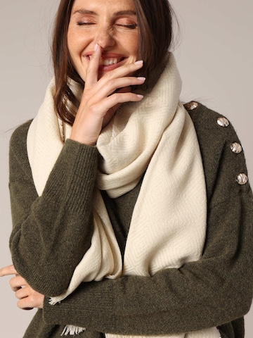 Écharpe 'Morgane' Deeluxe en beige