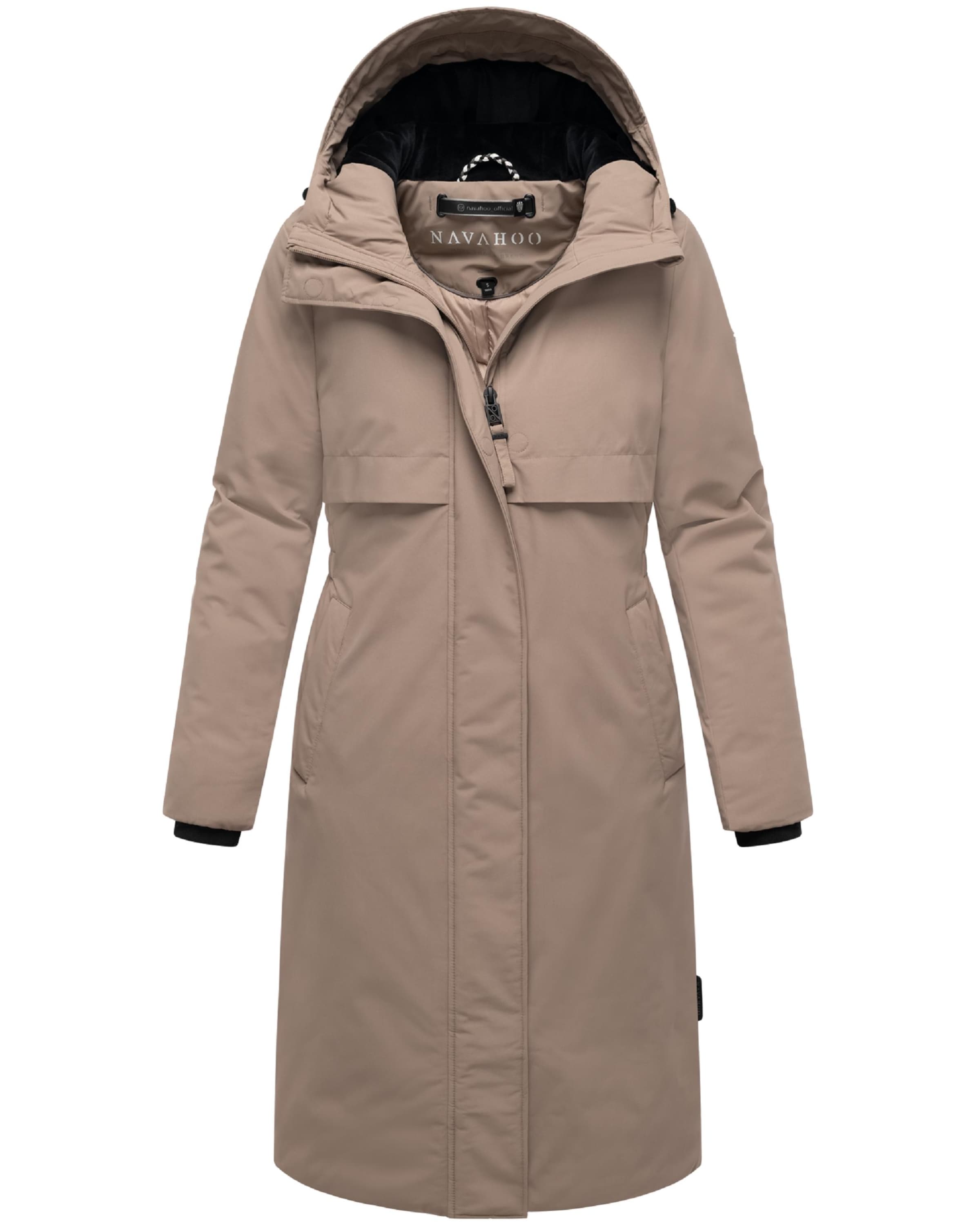 NAVAHOO Зимнее пальто 'Eismelodie 14' в Бежевый