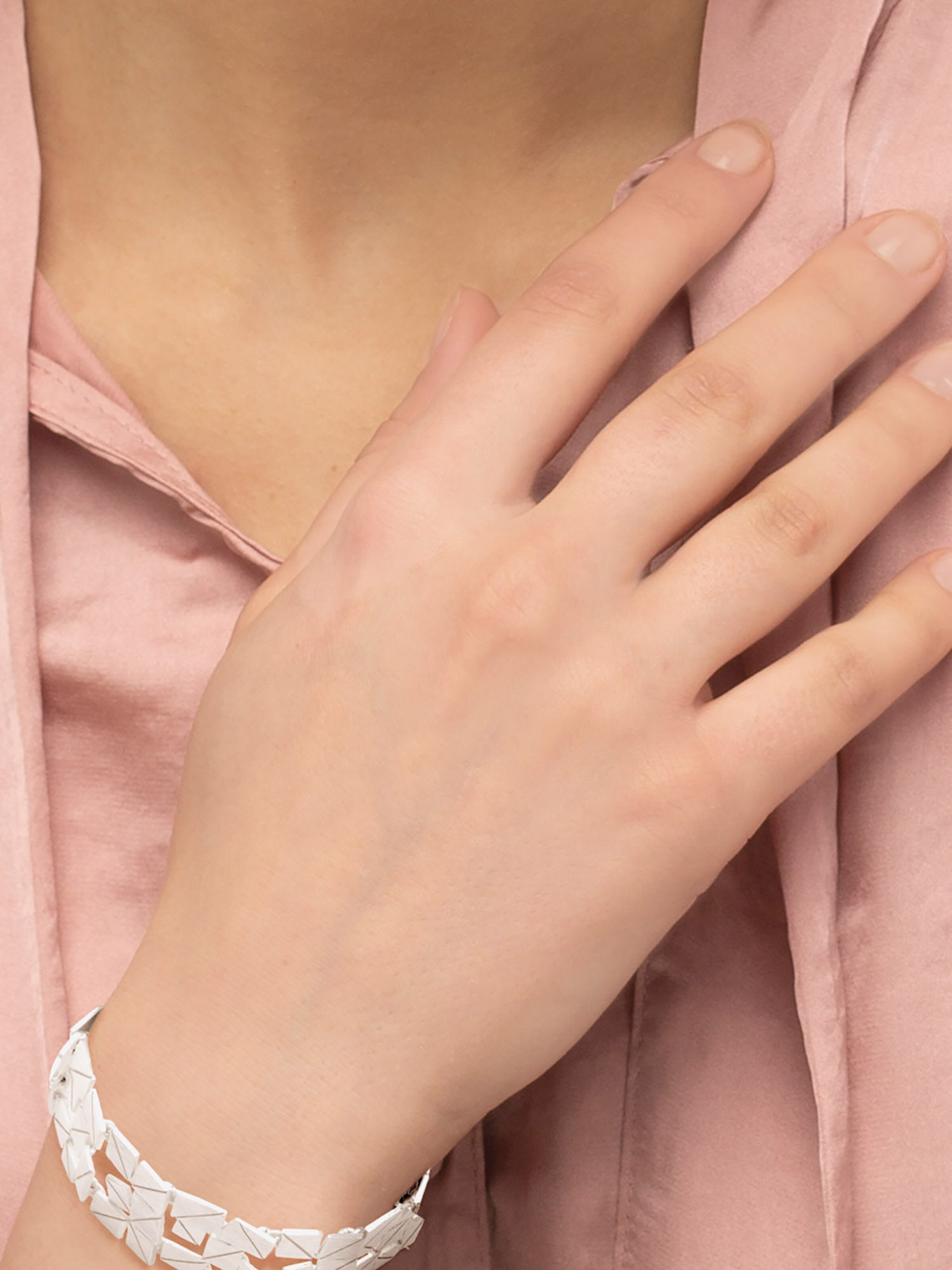 Heideman Bracelet in Silver: front