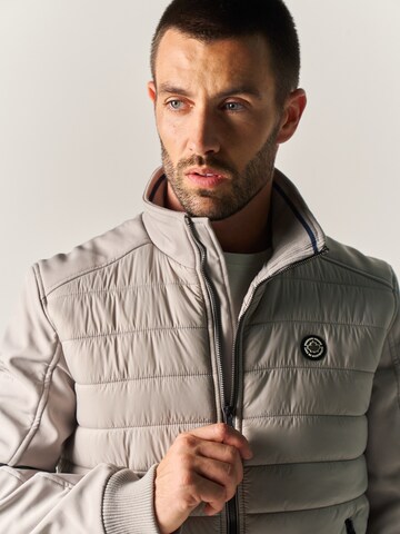 Veste mi-saison KOROSHI en gris