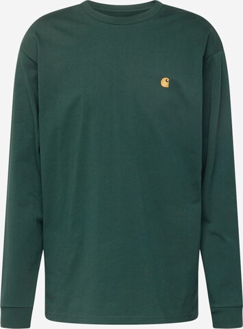 Maglietta 'Chase' di Carhartt WIP in verde: frontale