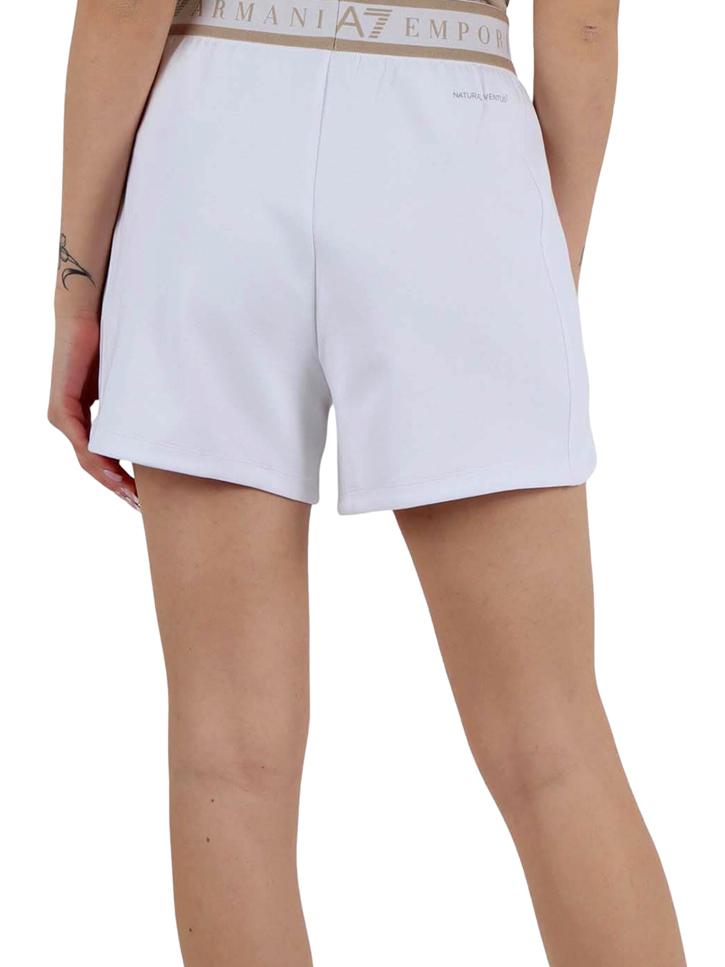 EA7 Emporio Armani Regular Trousers 'Dynamic Athlete' in White