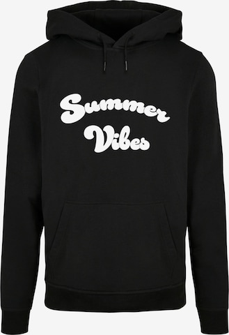Sweat-shirt 'Summer Vibes' Merchcode en noir : devant