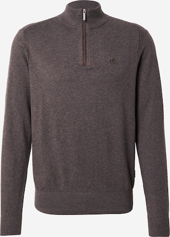 bugatti Пуловер в кафяво: отпред