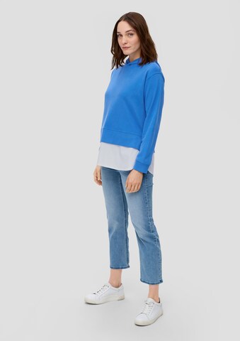 s.Oliver Sweatshirt in Blau