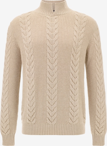 Boggi Milano Sweater in Beige: front