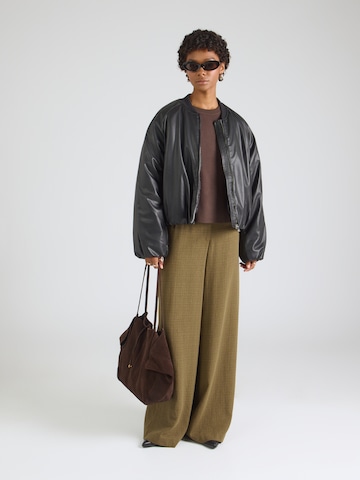 MSCH COPENHAGEN Oversized trui 'Mercy East' in Bruin