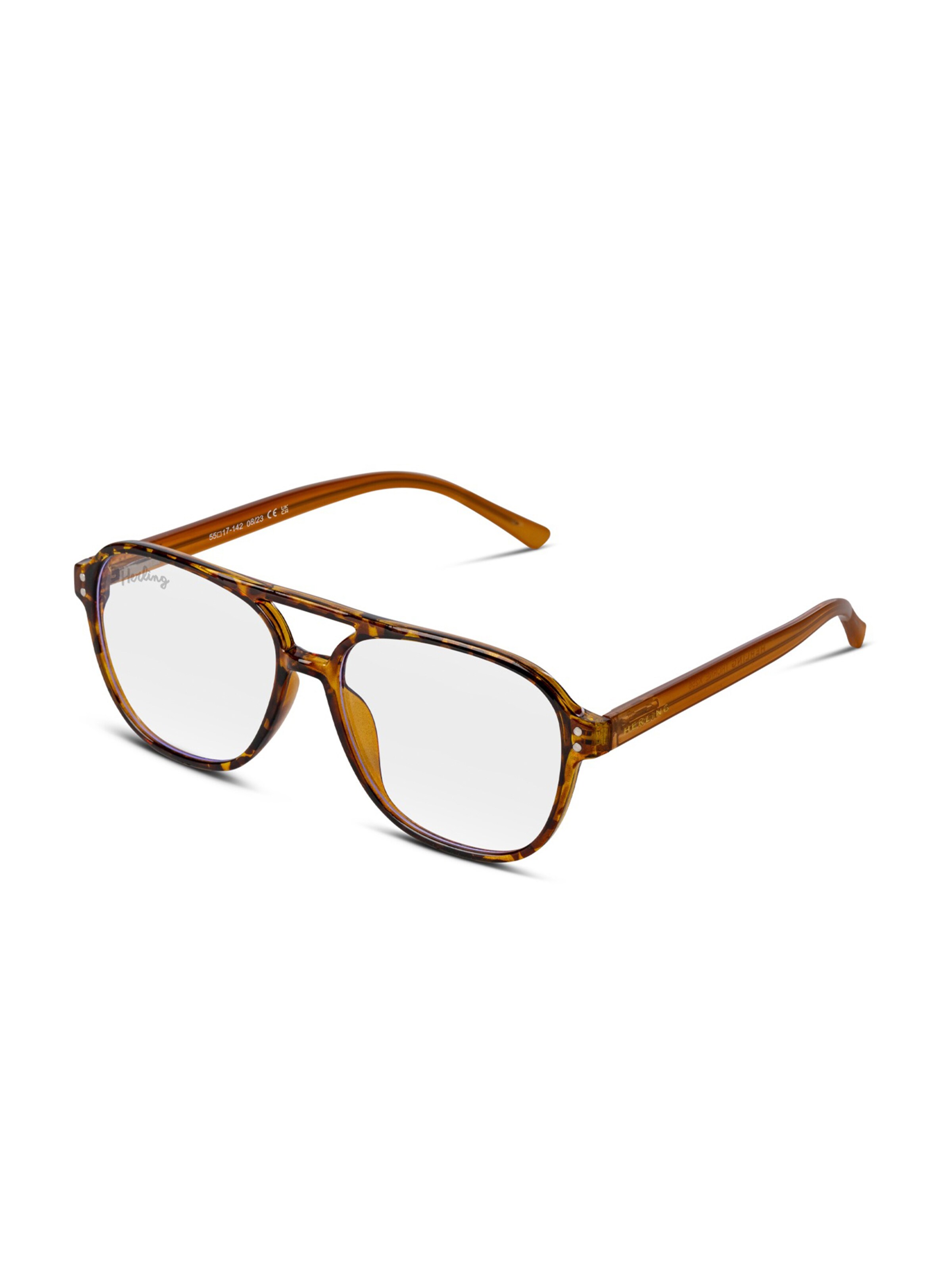 Herling Brillen 'Thorne Blue Light' in Braun: Vorderseite