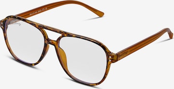 Herling Glasses 'Thorne Blue Light' in Brown: front