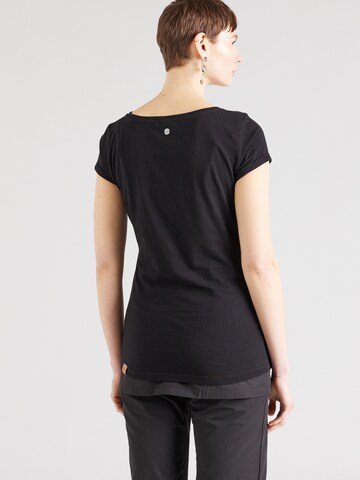 Ragwear - Camiseta 'FLLORAH' en negro