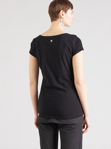 Ragwear Shirt 'FLLORAH' in Black