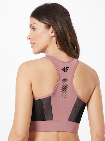 4F - Bustier Sujetador deportivo en rosa