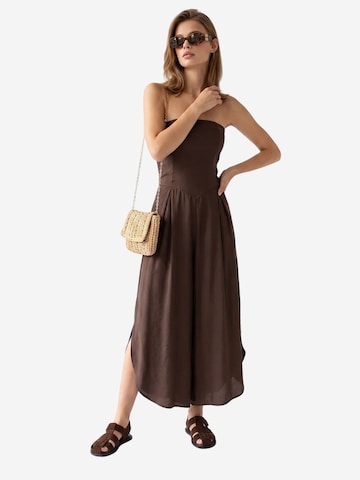 MixRay Jumpsuit 'Overalls' in Brown