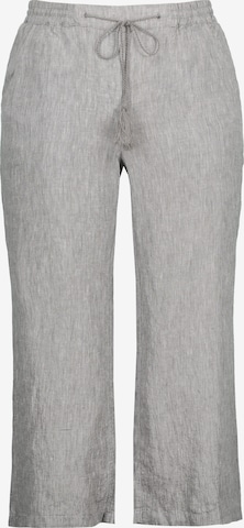 Wide Leg Pantalon Ulla Popken en gris : devant