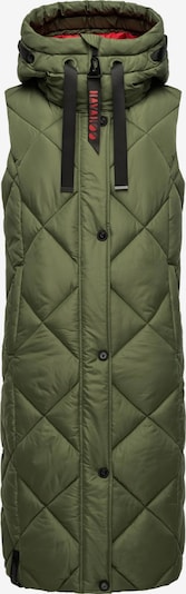 NAVAHOO Bodywarmer 'Schnuckel' in de kleur Groen, Productweergave