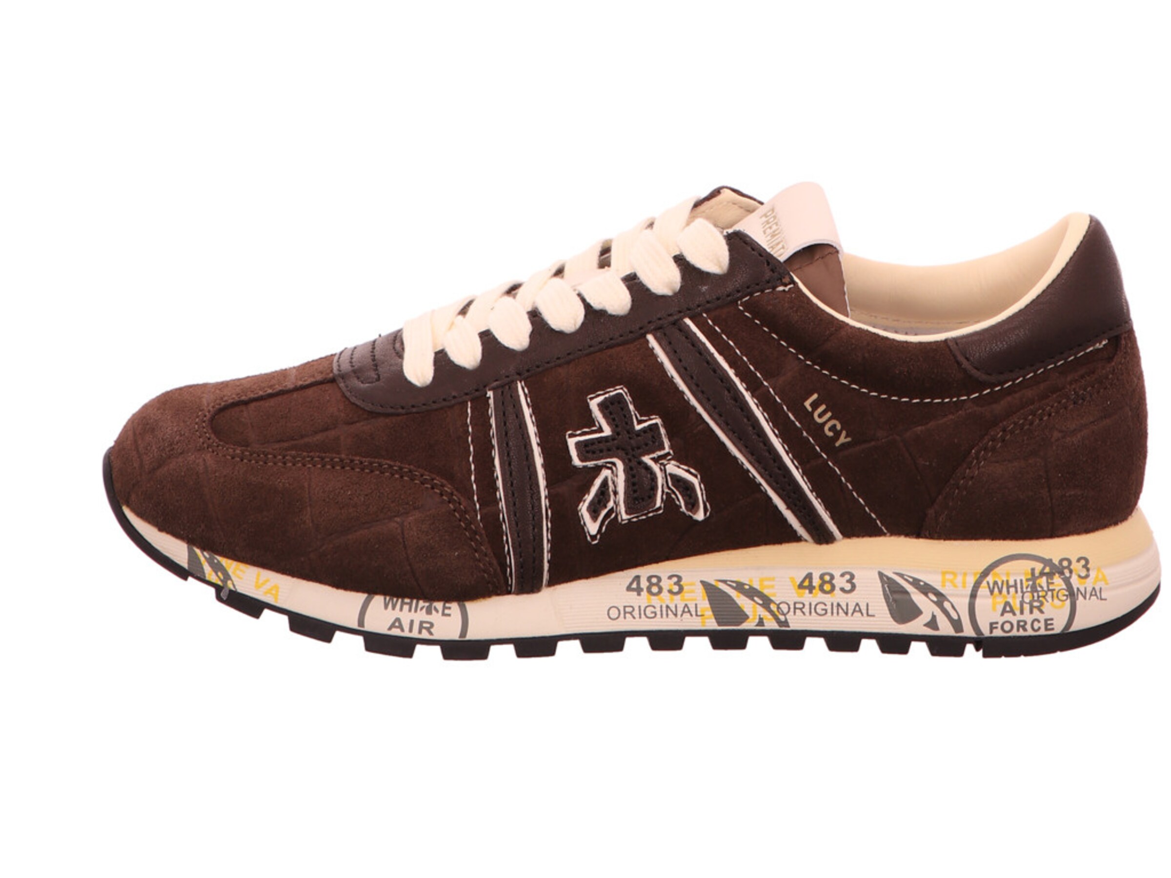 Premiata Sneakers laag in Bruin