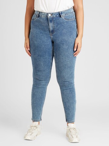EVOKED Skinny Jeans 'JEGGY' in Blau: Vorderseite