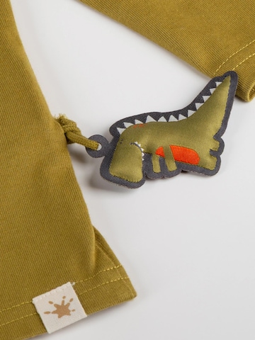 SIGIKID Shirt 'Langarmshirt Dino Fun' in Green