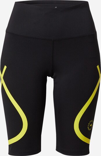 Pantaloni sportivi adidas by Stella McCartney di colore giallo neon / nero, Visualizzazione prodotti