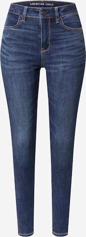 American Eagle Skinny Jeans in Blue: front