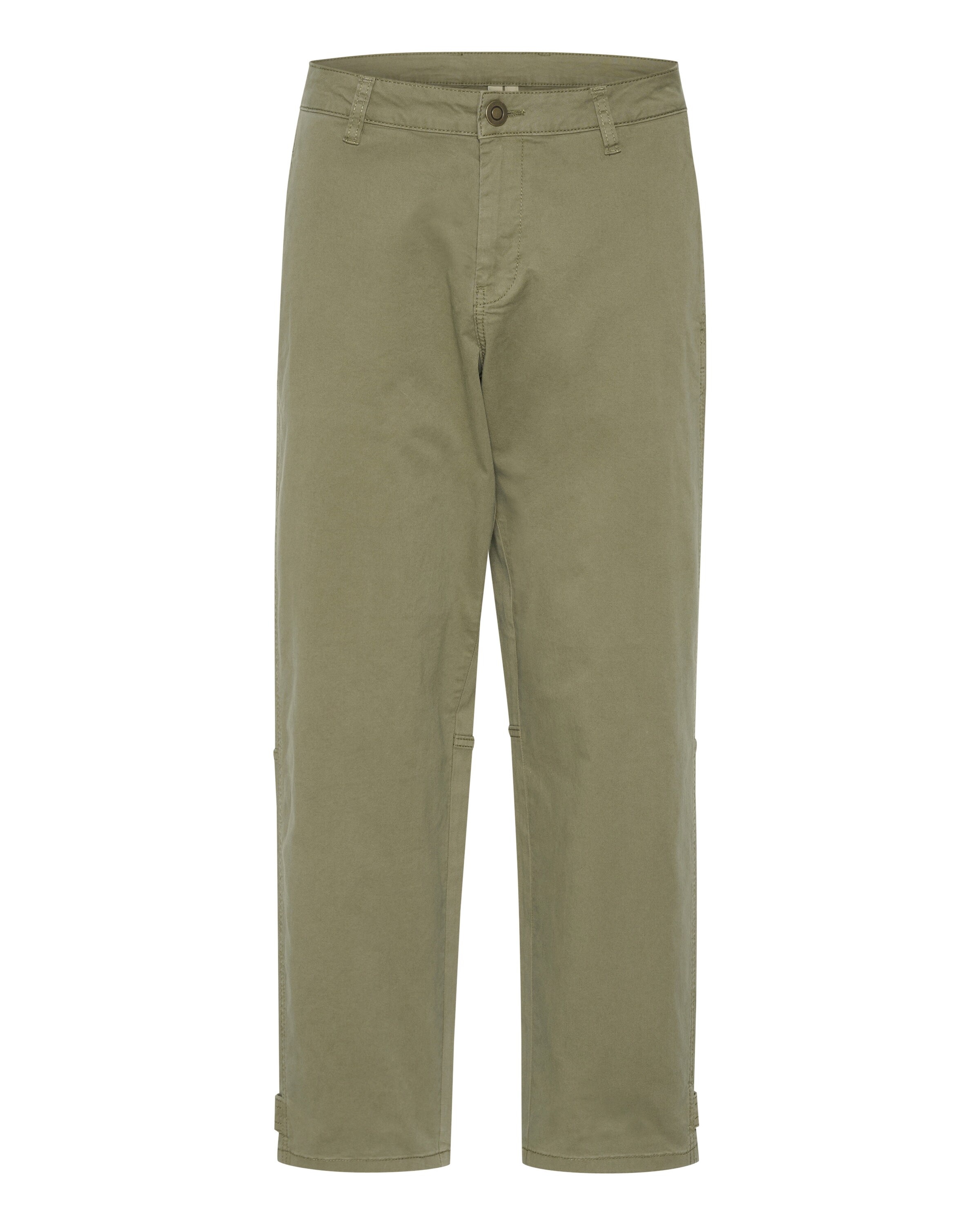 CULTURE Loosefit Bukser 'CUally Brita' i grøn: forside