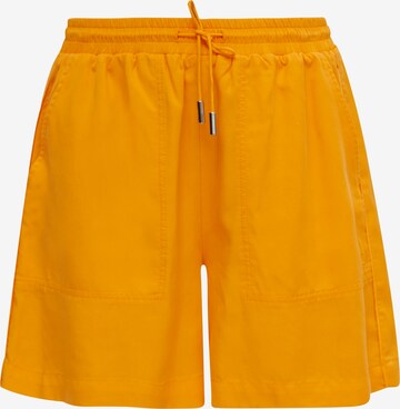 Loosefit Pantaloni di comma casual identity in giallo: frontale