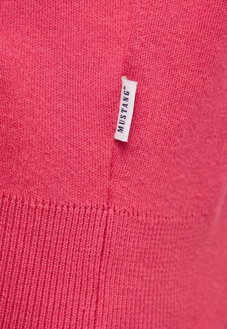 MUSTANG Sweatshirt 'Style Marianna' in Pink