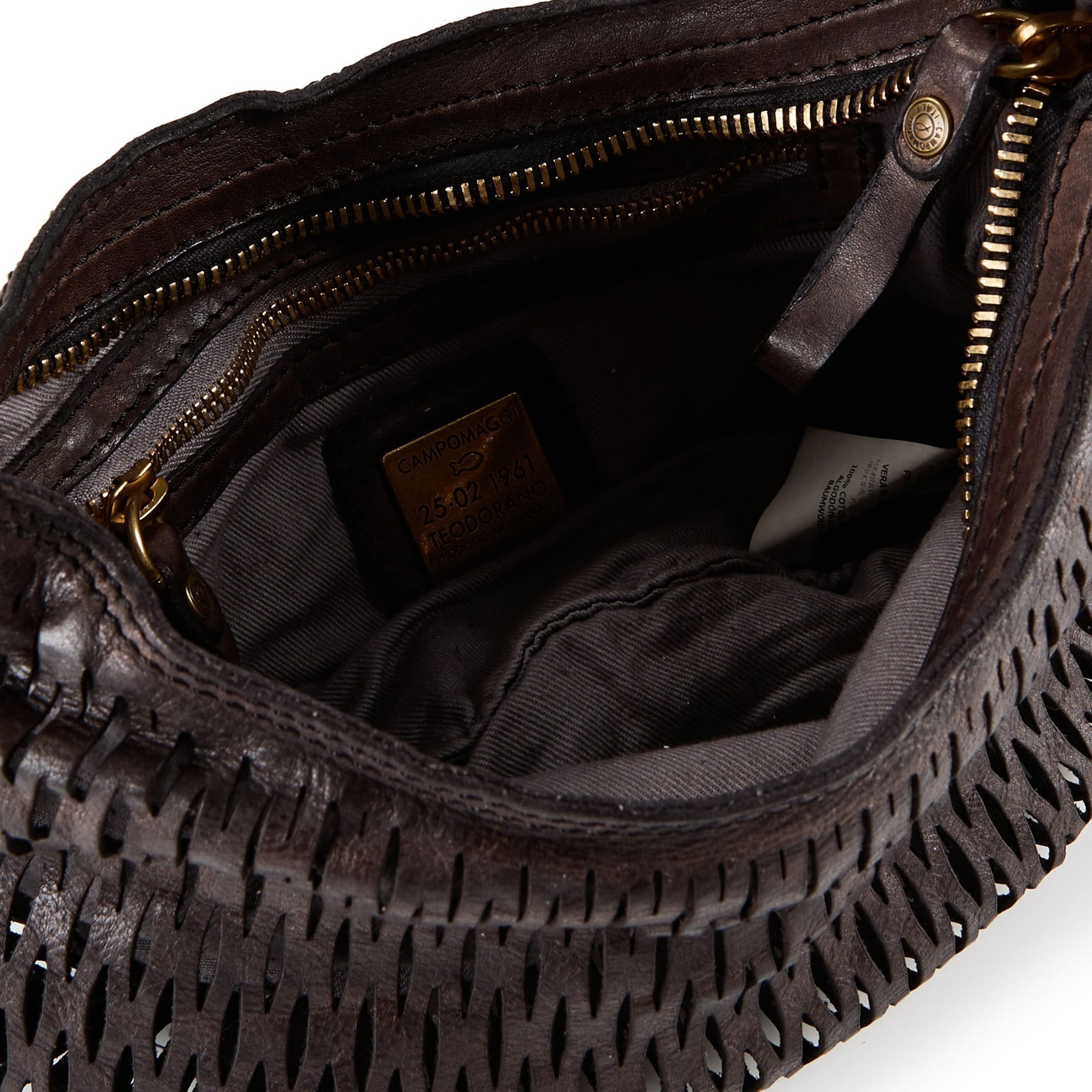 Borsa a spalla 'Anastasia' di Campomaggi in nero