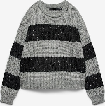 pilka VERO MODA Megztinis 'VMSparkle': priekis