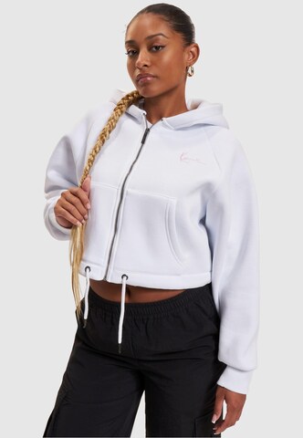 Karl Kani Sweat jacket in White: front