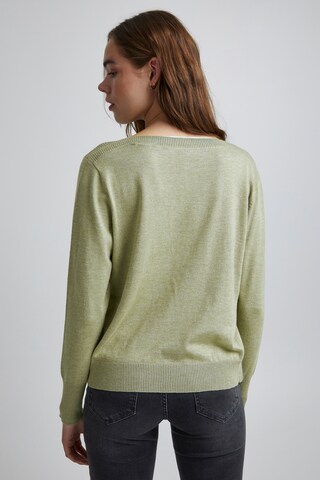 PULZ Jeans Sweater 'SARA' in Green