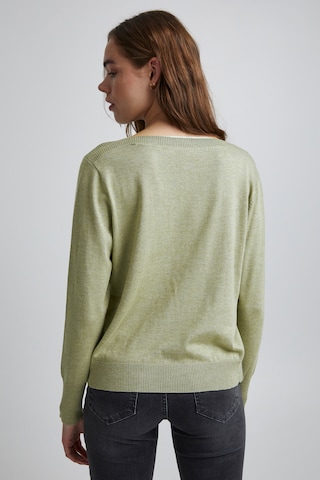 PULZ Jeans Sweater 'SARA' in Green