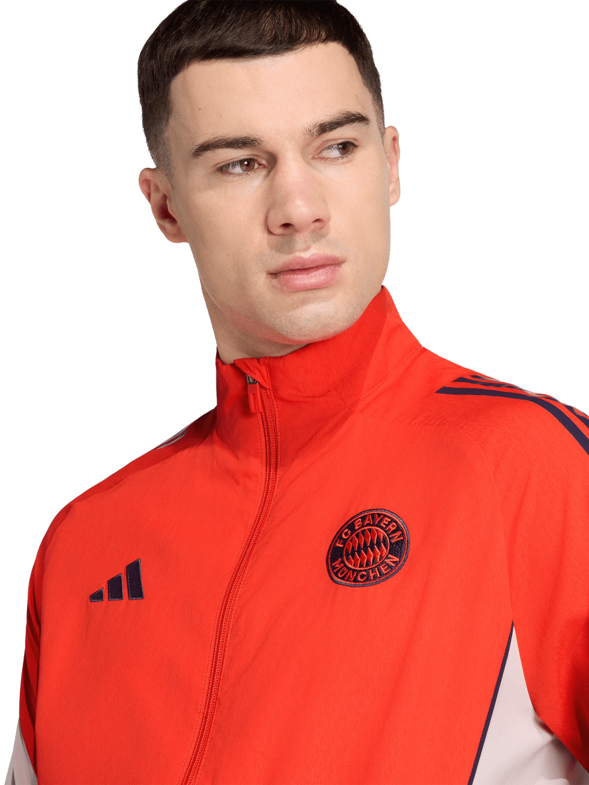 Vestes d’entraînement 'FC Bayern Tiro 25' ADIDAS PERFORMANCE en rouge