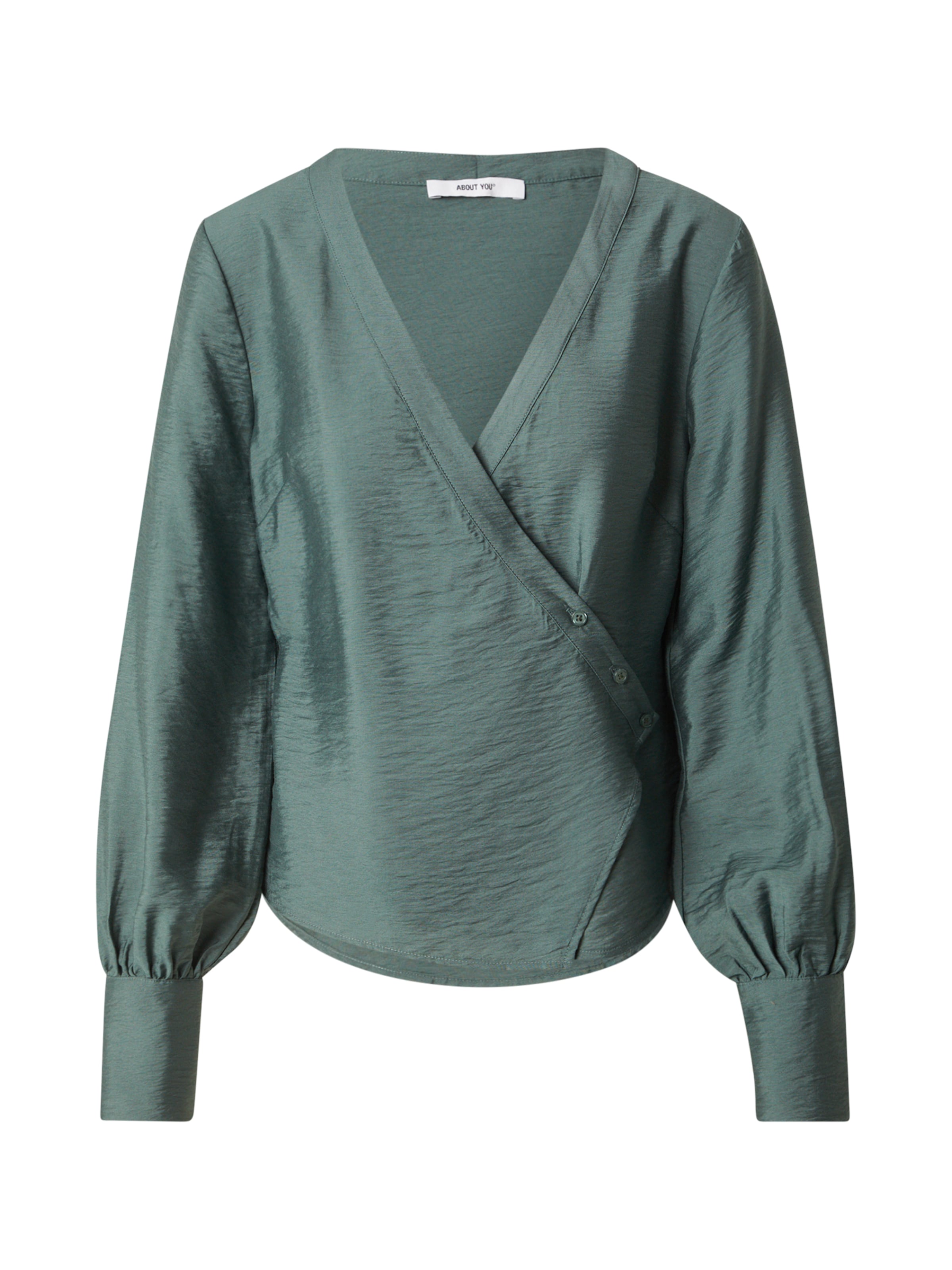 ABOUT YOU Μπλούζα 'Poppy' σε πράσινο: μπροστά