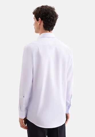 Coupe regular Chemise business SEIDENSTICKER en bleu