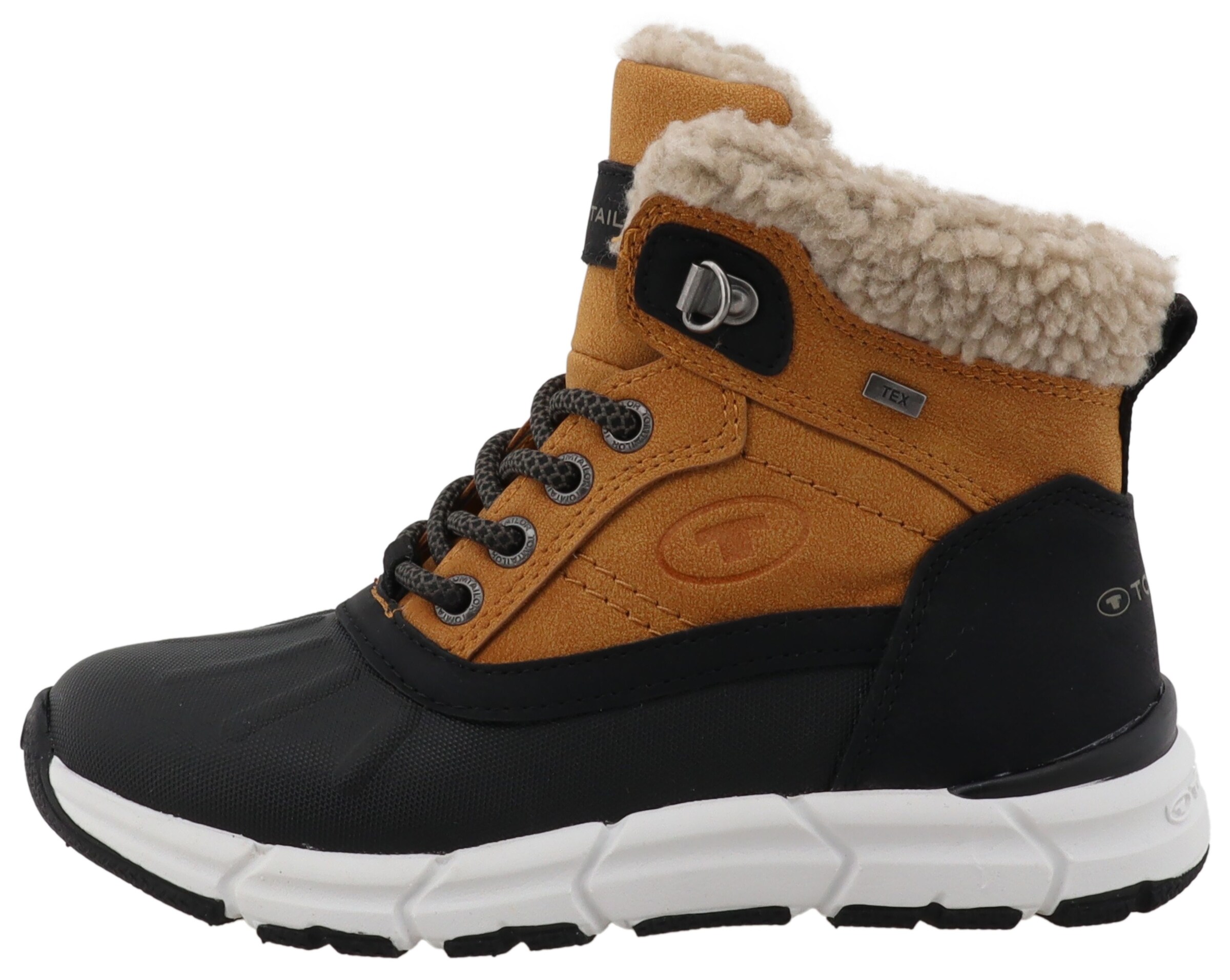 TOM TAILOR Boots in Black