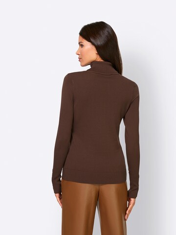 Pull-over heine en marron