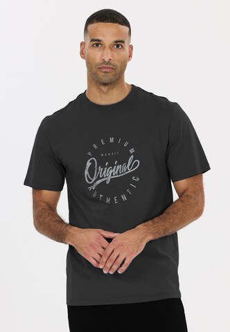 NOU Shirt 'Radomi' in Black: front